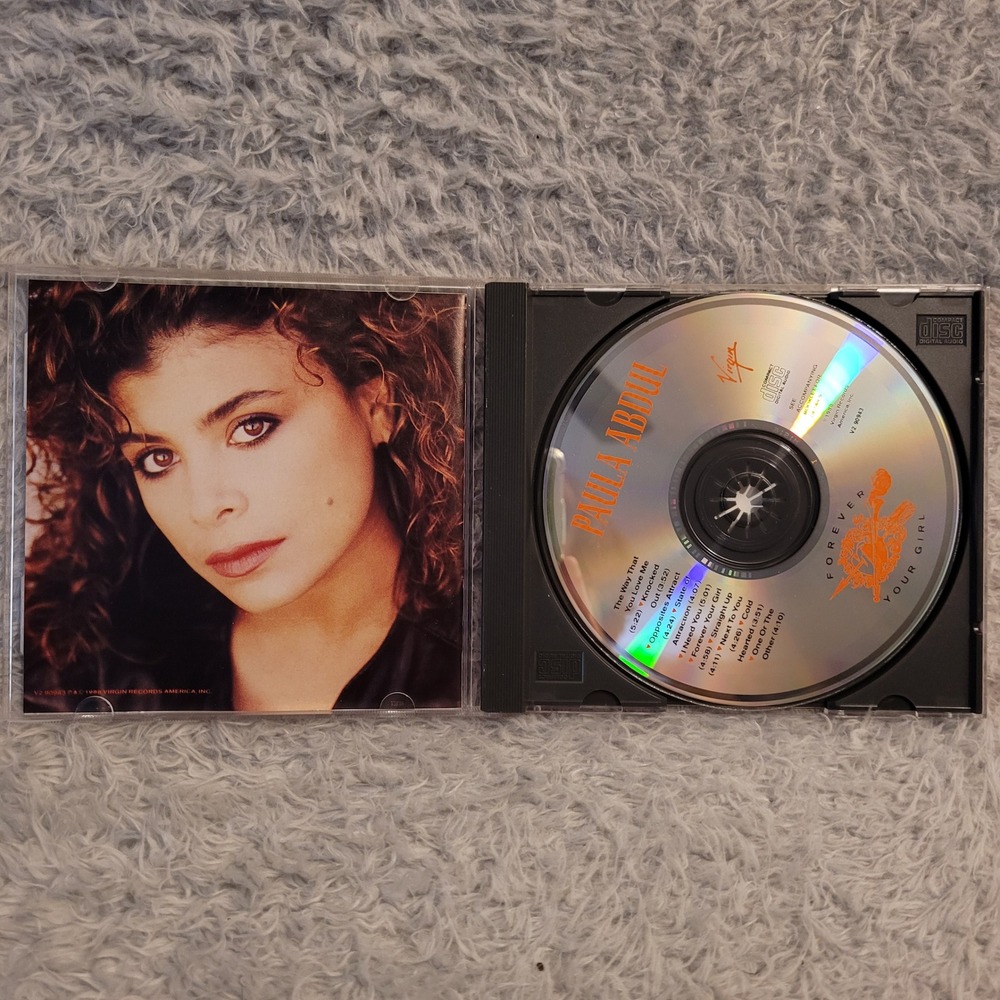 Forever Your Girl Paula Abdul (CD, 1988) - Picture 2 of 3
